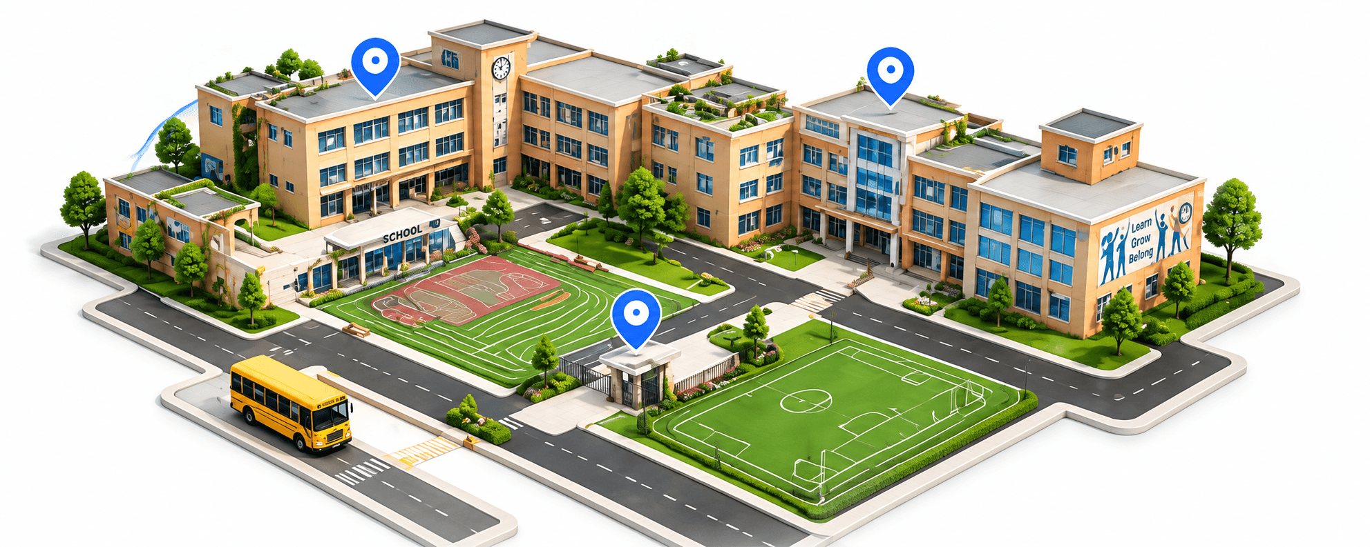 Built Around Real School Operations Campus